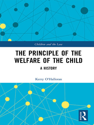 cover image of The Principle of the Welfare of the Child